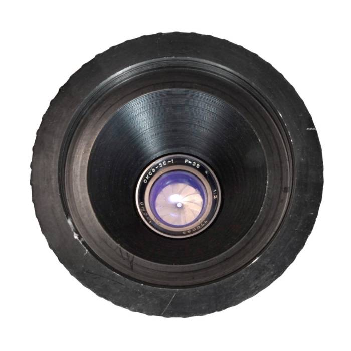 LOMO OKC8-35-1 lens 2/35mm in Temp camera mount, #770033