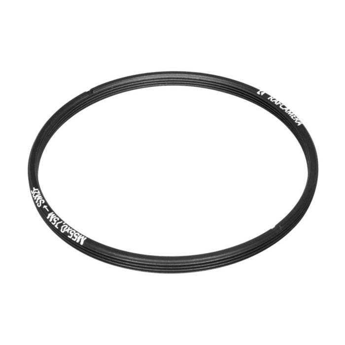 M55x0.75 male to SM2 female thread adapter, flangeless