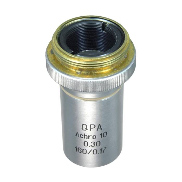 LOMO Microscope Objective - QPA Achromat 10x0.30
