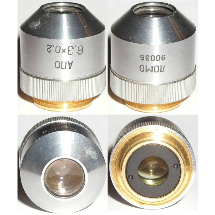 LOMO Microscope Objective - APO 6,3x0.2
