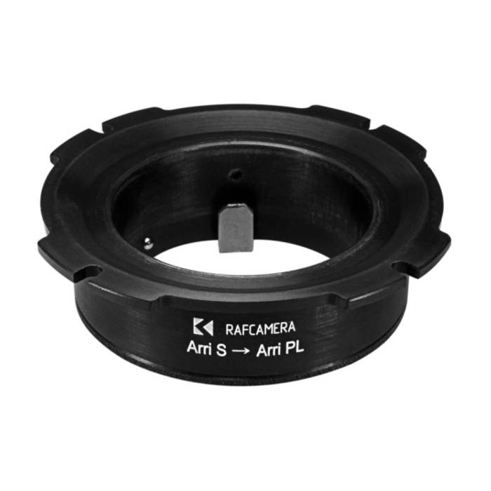 Arri Standard (Arri-S) lens to Arri PL camera mount adapter