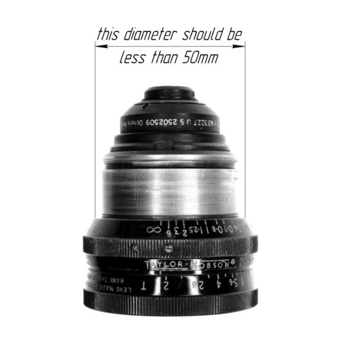 Arri Standard (Arri-S) lens to Arri PL camera mount adapter for $174