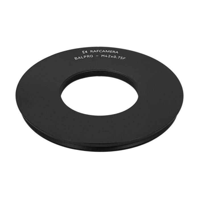 Front plate for Novoflex Balpro Universal Bellows with M42x0.75 female thread