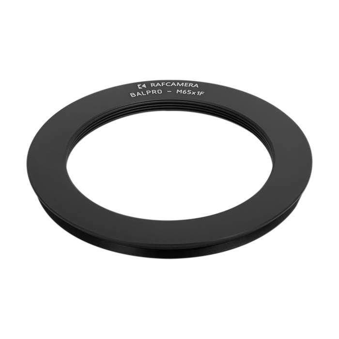 Front plate for Novoflex Balpro Universal Bellows with M65x1 female thread