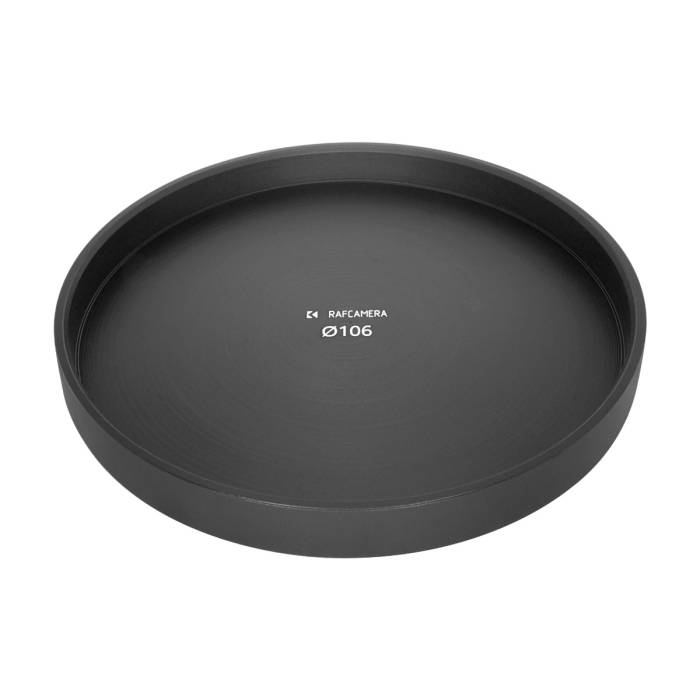 Push-on cap with 106mm inner diameter