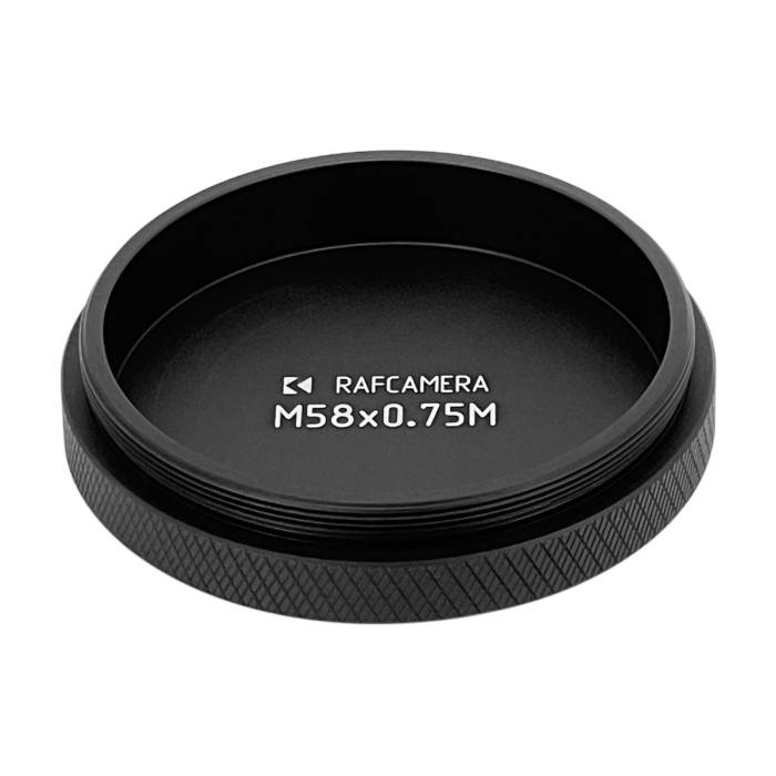 Screw-in cap with M58x0.75 male thread