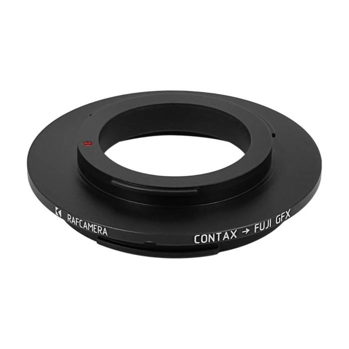 Contax external bayonet lens to Fuji GFX camera mount adapter