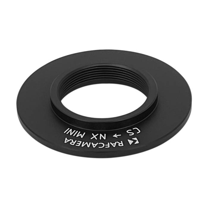 CS-mount female thread to Samsung NX Mini camera mount adapter