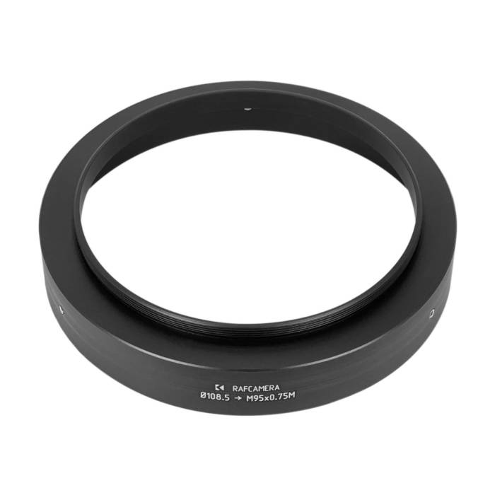 108.5mm clamp to M95x0.75 male thread adapter for ISCO Kiptron-Anamorphic MC 2x