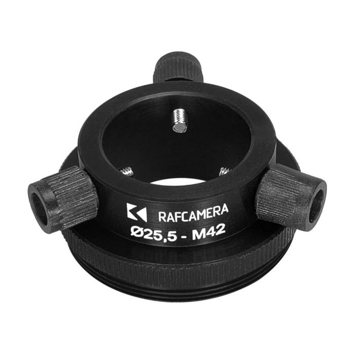 25.5mm clamp to M42x1 male thread adapter for helicoids