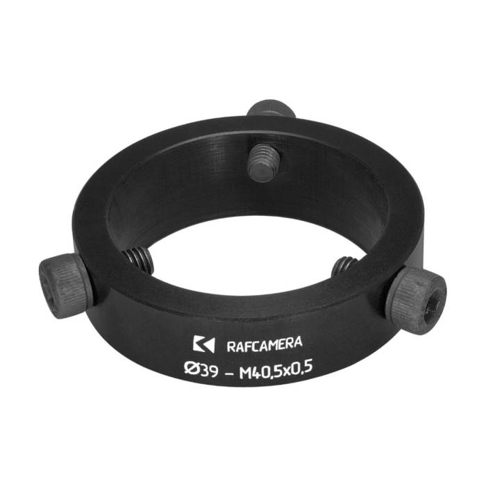 39mm clamp to M40.5x0.5 male thread adapter for Kowa 16-A
