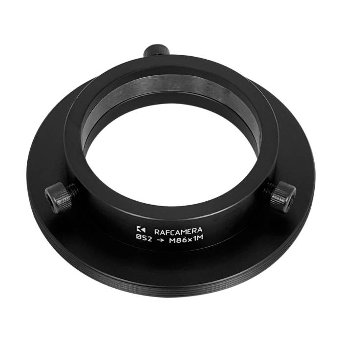 52mm clamp to M86x1 male thread adapter for Kowa Anamorphic 16-H lens
