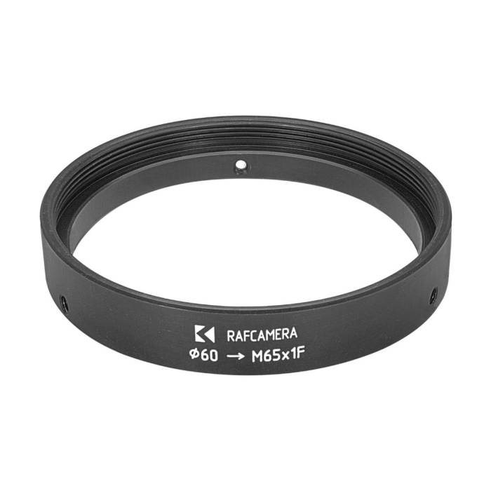 60mm to M65x1 female thread adapter (front clamp)
