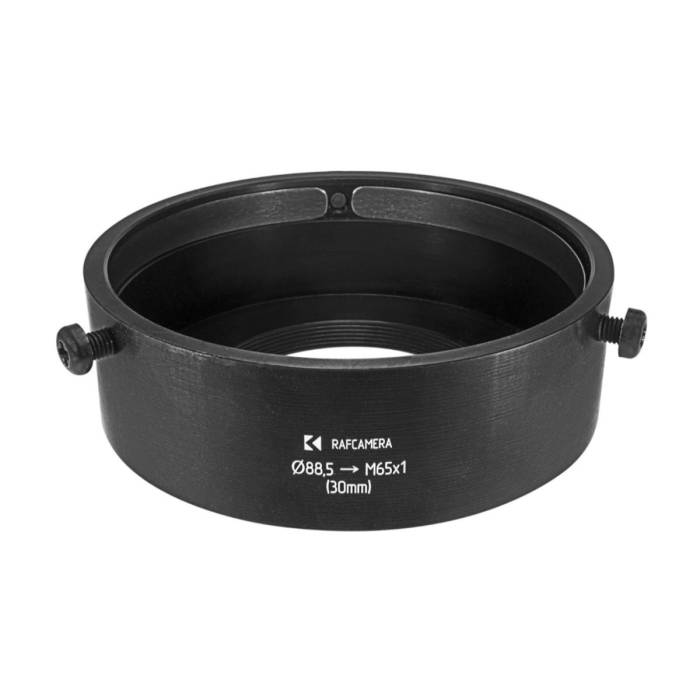 88.5mm clamp to M65x1 male thread adapter for helicoids