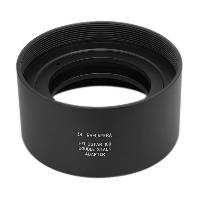Double stack adapter for Heliostar 100 telescope