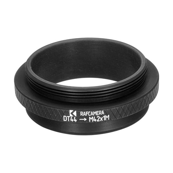 44mm microscope dovetail (Zeiss Standard) to M42x1 male thread adapter