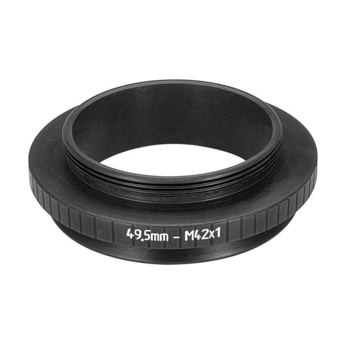 49.5mm microscope dovetail to M42x1 male thread adapter