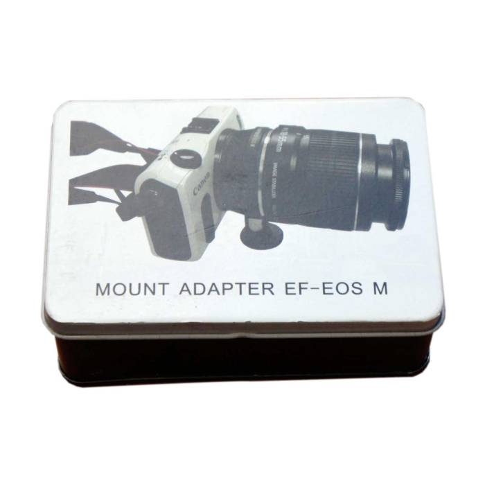 Canon EF to EOS-M adapter, gift box