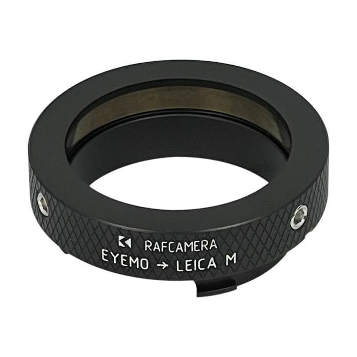 Eyemo lens to Leica M camera mount adapter