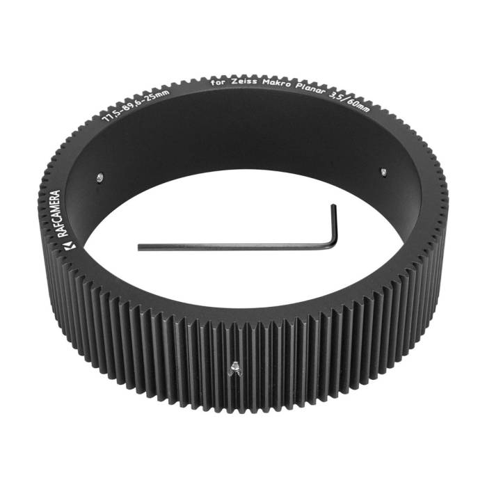 Follow Focus Gear (77.5-89.6-25mm) for Zeiss Makro Planar 3.5/60mm lens