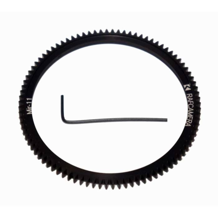 Follow Focus Gear (65-74-5mm) for KMZ Mir-11 lens in Krasnogorsk-2 mount