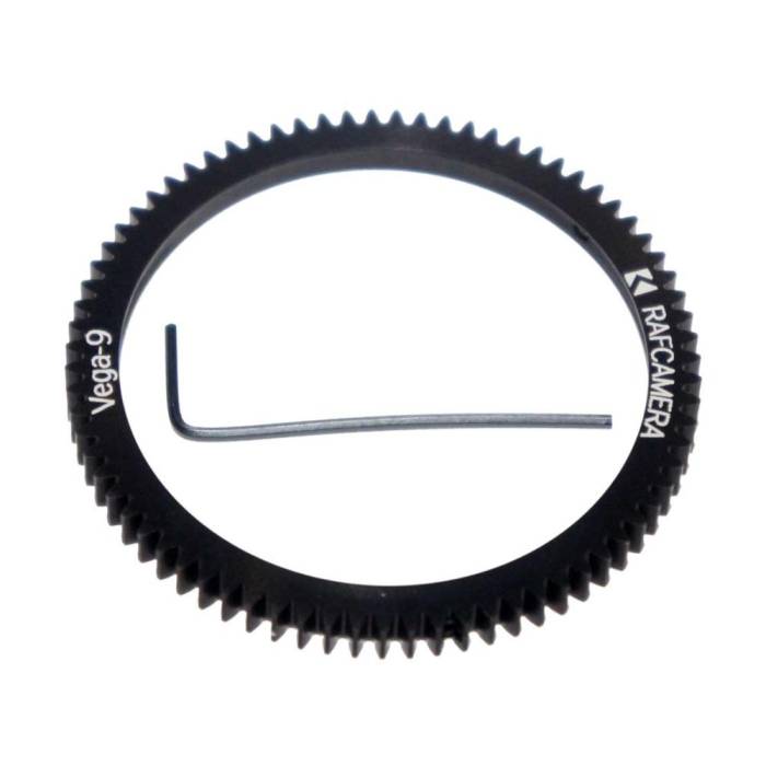 Follow Focus Gear for KMZ vega-9 lens with Krasnogorsk-2 mount (53-62-5mm)