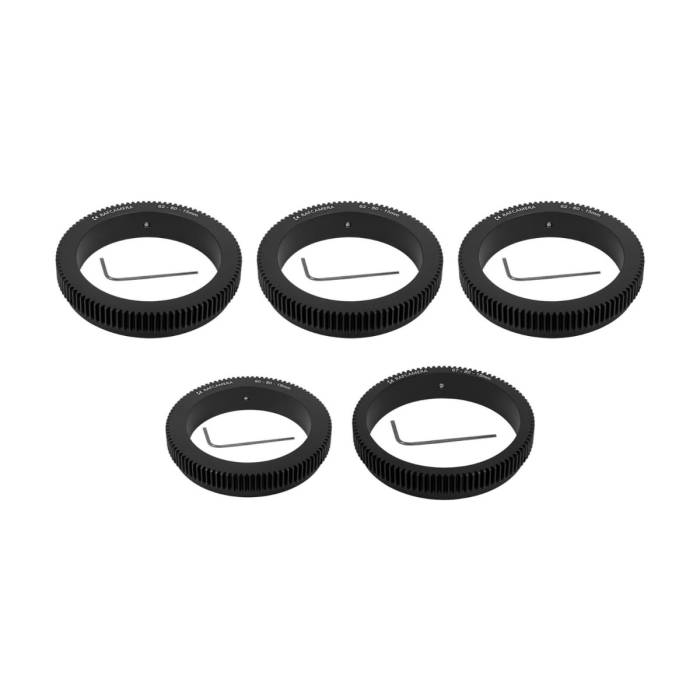 Set of 5 gears (pitch 32, mod 0.8) for Zeiss Contax SLR lenses