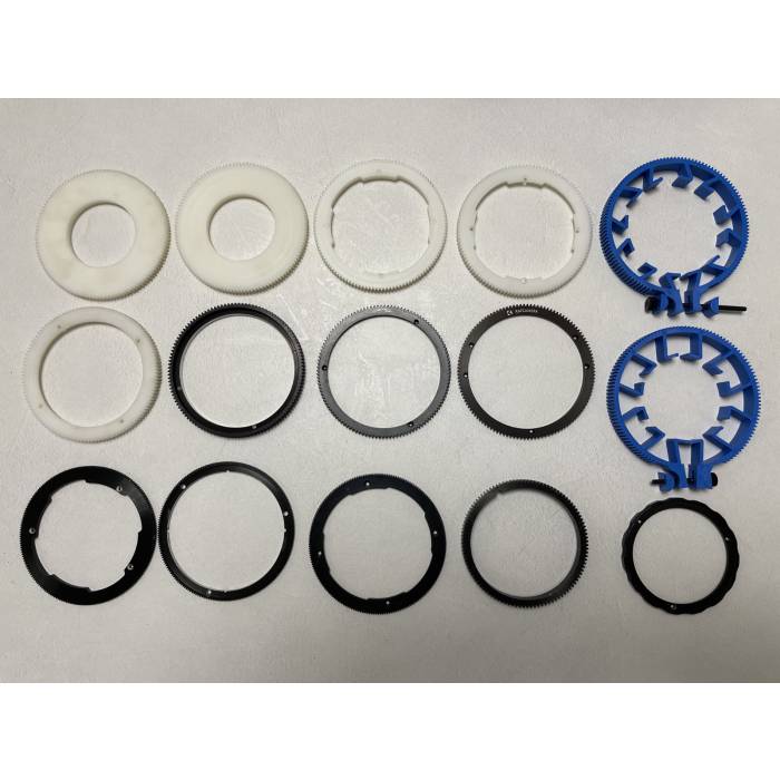 Pack of 14 follow focus gears