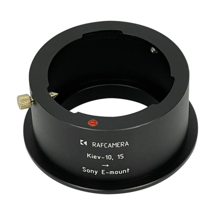 Kiev-10 lens to Sony E-mount camera adapter