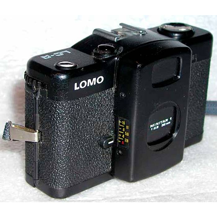 LOMO Compact Automat (LC-A) 35mm film still image camera for $199