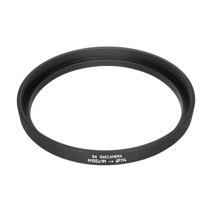 M105x1 male thread to 114mm outer diameter adapter