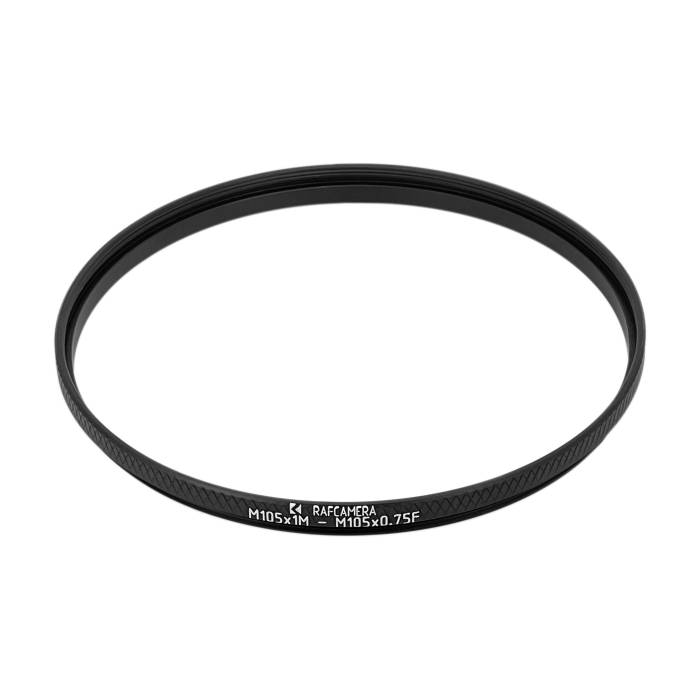 M105x1 male to M105x0.75 female thread adapter
