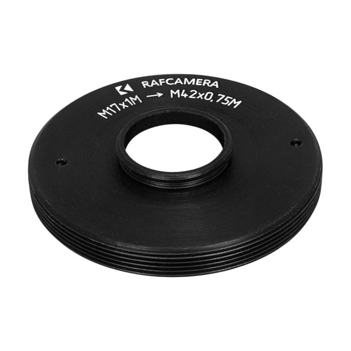 M17x1 male to M42x0.75 male thread adapter for Ulanzi or Sandmarc phone case