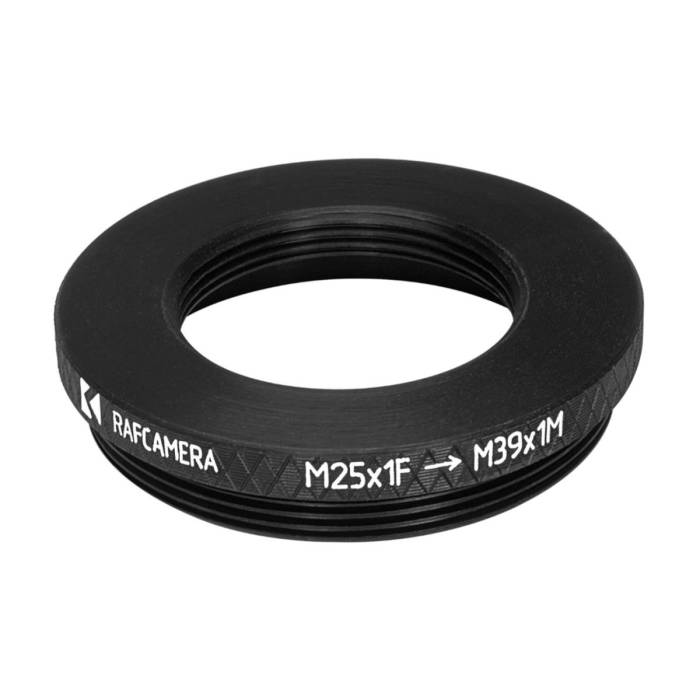 M25x1 female to M39x1 male thread adapter