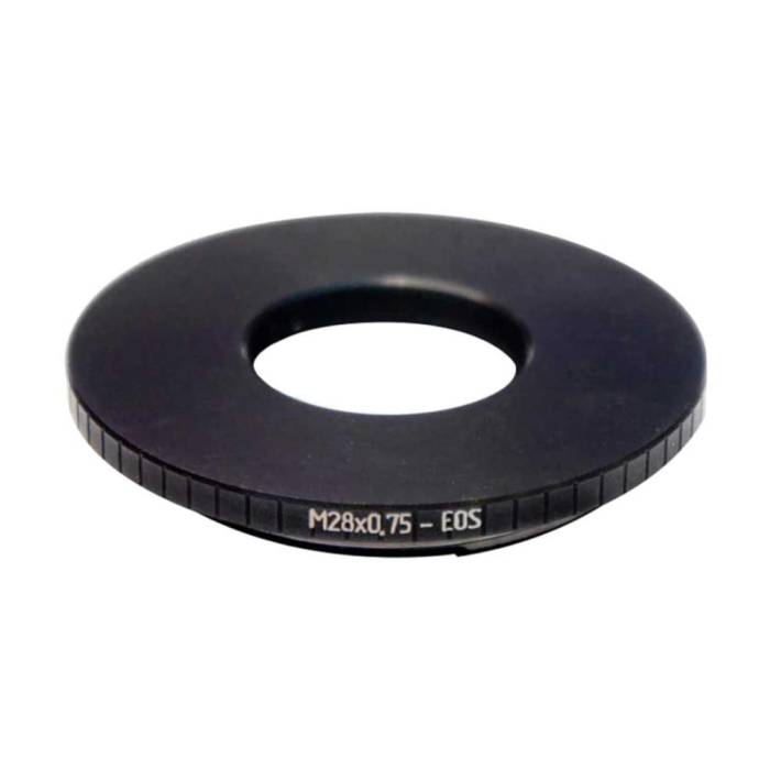 M28x0.75 thread to Canon EOS mount adapter