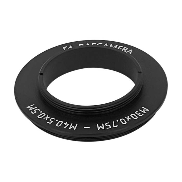 M30x0.75 male to M40.5x0.5 male thread adapter