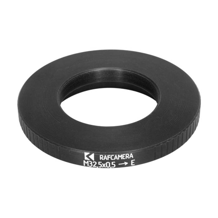 M32.5x0.5 female thread to Sony E-mount camera adapter
