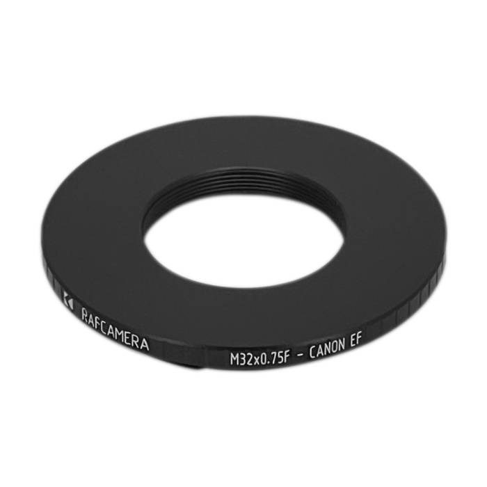M32x0.75 female thread to Canon EOS camera mount adapter