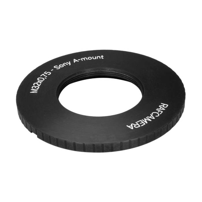 M32x0.75 female thread to Sony/Minolta A-mount camera adapter