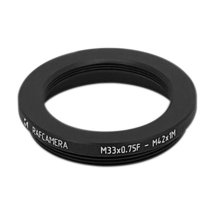 M33x0.75 female to M42x1 male thread adapter for LOMO Microplanar 65mm