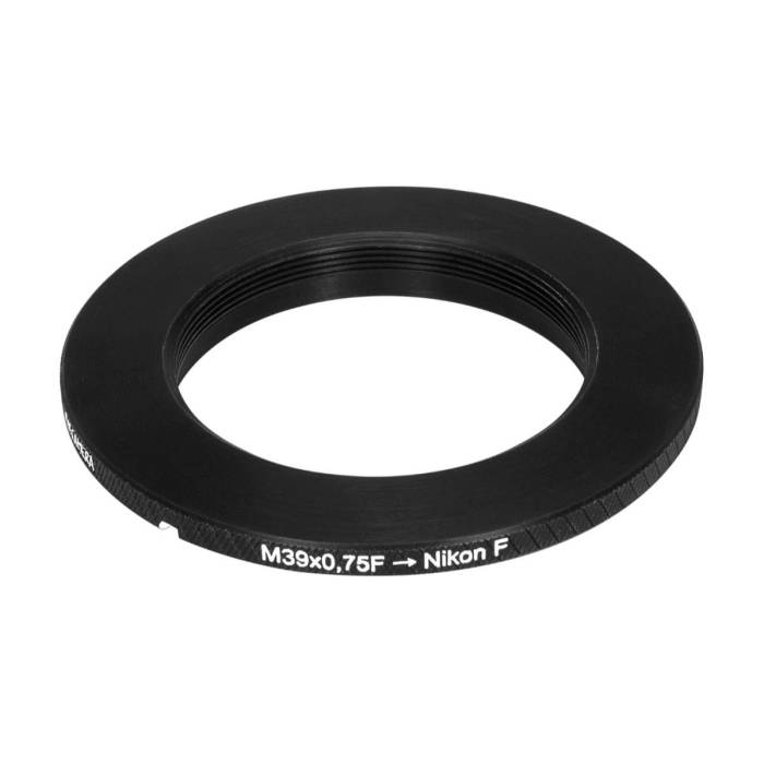 M39x0.75 female thread to Nikon F camera mount adapter