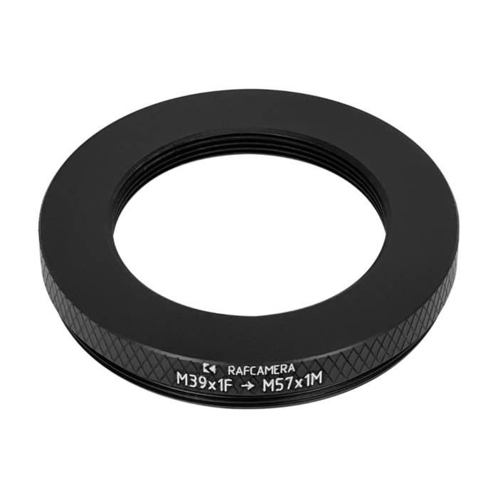 M39x1 female to M57x1 male thread adapter