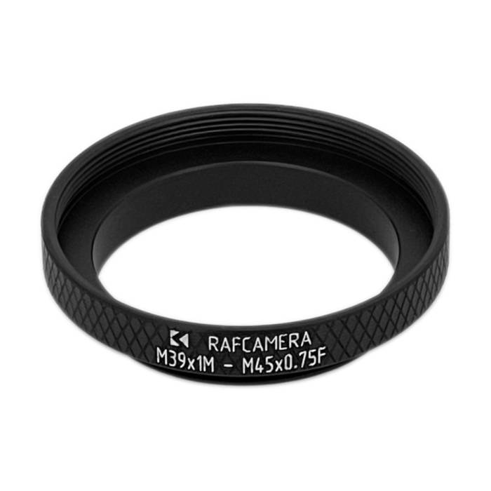 M39x1 male to M45x0.75 female thread adapter
