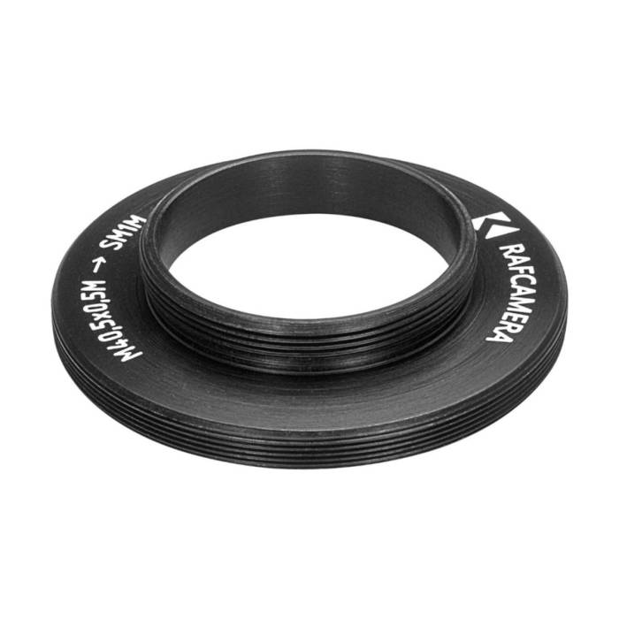 M40.5x0.5 male to SM1 male thread adapter