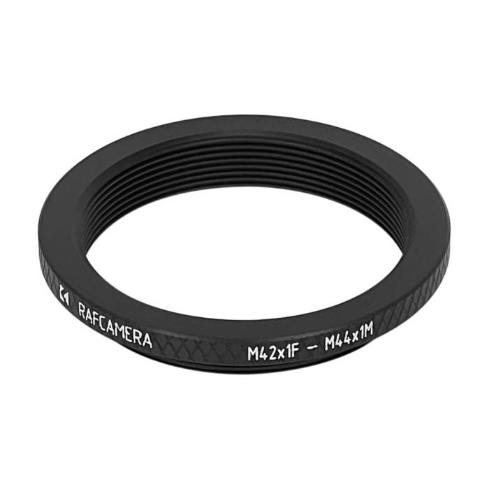 M42x1 female to M44x1 male thread adapter for Miranda Auto Sensorex EE camera