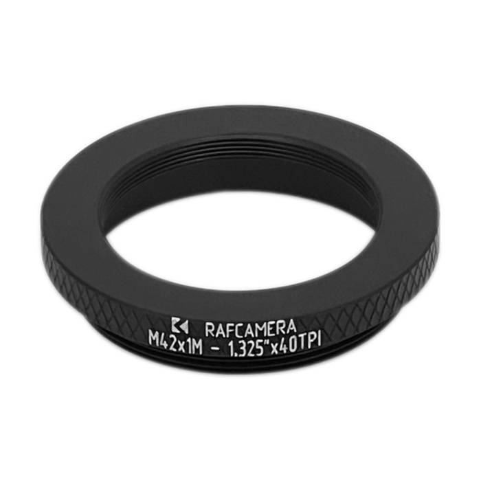 1.325″x40tpi female to M42x1 male thread adapter