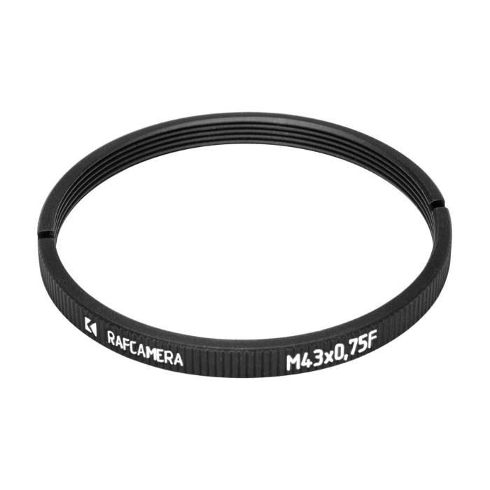 Retaining ring with M43x0.75 female thread