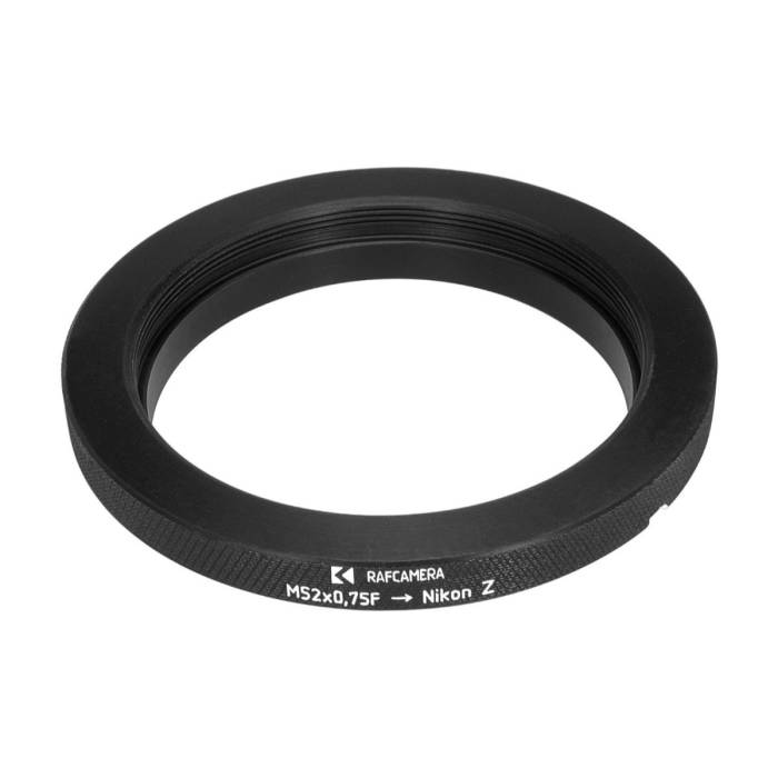 M52x0.75 female thread to Nikon Z camera mount adapter