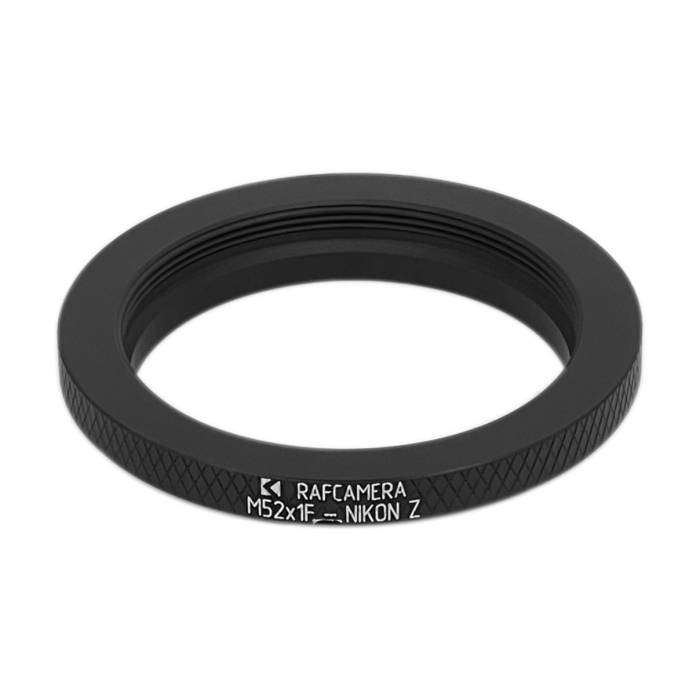 M52x1 female thread to Nikon Z camera mount adapter