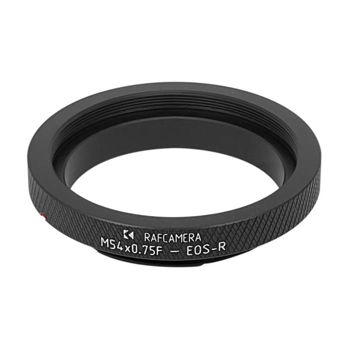 M54x0.75 female thread to Canon EOS-R RF camera mount